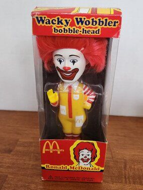 Funko Wacky Wobbler McDonalds RONALD MCDONALD Bobble-Head Figure 2006 New Box T3